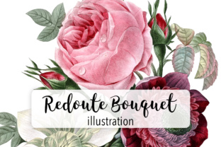 Redoute Watercolor Flower Bouquet Review