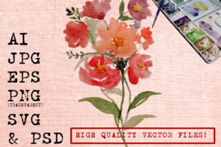 Tropical Flowers Watercolor Illustrations Review