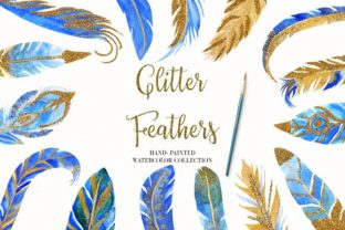 Watercolor Feather Collection: Elegant Illustrations